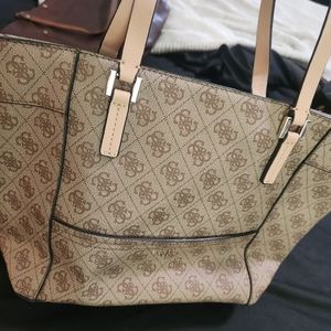 Tan Guess Purse